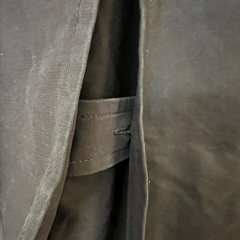 GAP Dark Brown Double-Breasted Trench Coat - Picture 9 of 15